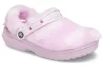 (WMNS) Crocs Classic Fur Sure Clogs Bailarina ‘Pink White’