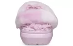 (WMNS) Crocs Classic Fur Sure Clogs Bailarina ‘Pink White’