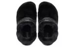 (WMNS) Crocs Classic Fur Sure Slip On Clogs ‘Preto’