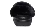 (WMNS) Crocs Classic Fur Sure Slip On Clogs ‘Preto’