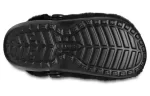 (WMNS) Crocs Classic Fur Sure Slip On Clogs ‘Preto’