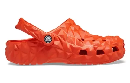 (WMNS) Crocs Classic Geométrico Clogs ‘Laranja’