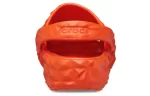 (WMNS) Crocs Classic Geométrico Clogs ‘Laranja’