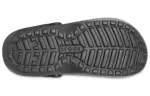(WMNS) Crocs Classic Glitter Forrado Clogs ‘Preto Prata’