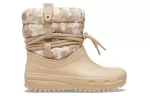 (WMNS) Crocs Classic Neo Puff Luxe Boots ‘Bege Branco’
