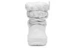 (WMNS) Crocs Classic Neo Puff Luxe Boots ‘Branco Cinza’