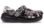 (WMNS) Crocs Classic Pele Certa ‘Animal Oreo Forrado’