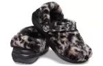 (WMNS) Crocs Classic Pele Certa ‘Animal Oreo Forrado’