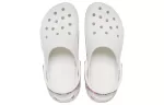 (WMNS) Crocs Classic Plataforma Americana Paisley Clogs ‘Branco’