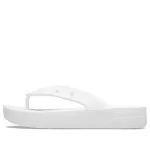 (WMNS) Crocs Classic Plataforma Flip Flop ‘Branco’