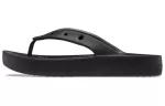 (WMNS) Crocs Classic Plataforma Flip ‘Preto’