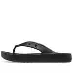 (WMNS) Crocs Classic Plataforma Flip ‘Preto’