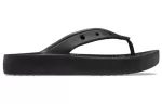 (WMNS) Crocs Classic Plataforma Flip ‘Preto’