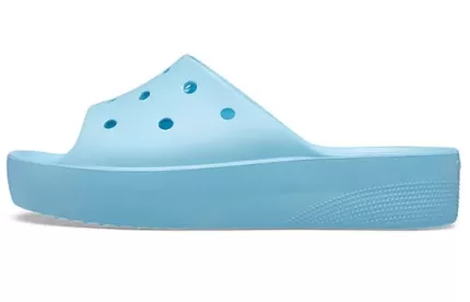 (WMNS) Crocs Classic Plataforma Slide ‘Ártico’
