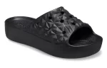 (WMNS) Crocs Classic Plataforma Slides ‘Preto’