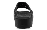 (WMNS) Crocs Classic Plataforma Slides ‘Preto’