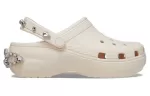 (WMNS) Crocs Classic Plataforma Tiara Clogs ‘Bege’