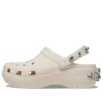(WMNS) Crocs Classic Plataforma Tiara Clogs ‘Bege’