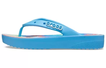 (WMNS) Crocs Classic Plataforma Tie Dye ‘Oxygen Multi’