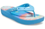 (WMNS) Crocs Classic Plataforma Tie Dye ‘Oxygen Multi’