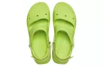 (WMNS) Crocs Classic Sandália Caminhante Xscape ‘Limeade’