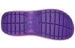 (WMNS) Crocs Classic Sandália Mega Crush ‘Branco Vermelho Roxo’