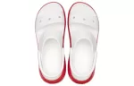 (WMNS) Crocs Classic Sandália Mega Crush ‘Branco Vermelho Roxo’