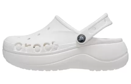 (WMNS) Crocs Classic Slide plataforma Baya ‘Branco’