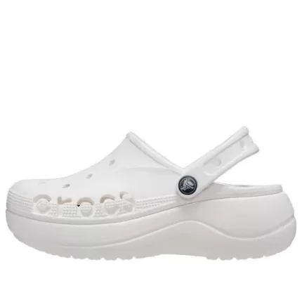 (WMNS) Crocs Classic Slide plataforma Baya ‘Branco’