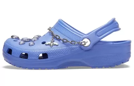 (WMNS) Crocs Classic Tamanco Beach Blue Sandálias
