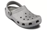 (WMNS) Crocs Classic Tamanco Crocs Sandálias Prateadas