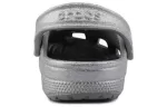 (WMNS) Crocs Classic Tamanco Crocs Sandálias Prateadas