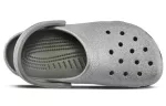 (WMNS) Crocs Classic Tamanco Crocs Sandálias Prateadas