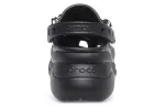 (WMNS) Crocs Classic Tamanco Retro Sandálias Preto Prata