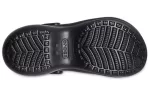 (WMNS) Crocs Classic Tamanco Retro Sandálias Preto Prata