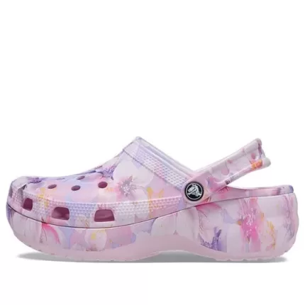 (WMNS) Crocs Classic Tamanco de plataforma ‘Cherry Blossom’