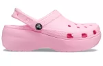 (WMNS) Crocs Classic Tamanco de plataforma ‘Flamingo’