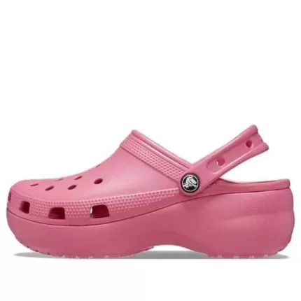 (WMNS) Crocs Classic Tamanco de plataforma ‘Hyper Pink’