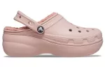 (WMNS) Crocs Classic Tamanco forrado ‘Rosa’