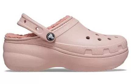 (WMNS) Crocs Classic Tamanco forrado ‘Rosa’