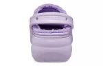 (WMNS) Crocs Classic Tamanco forrado ‘Roxo’