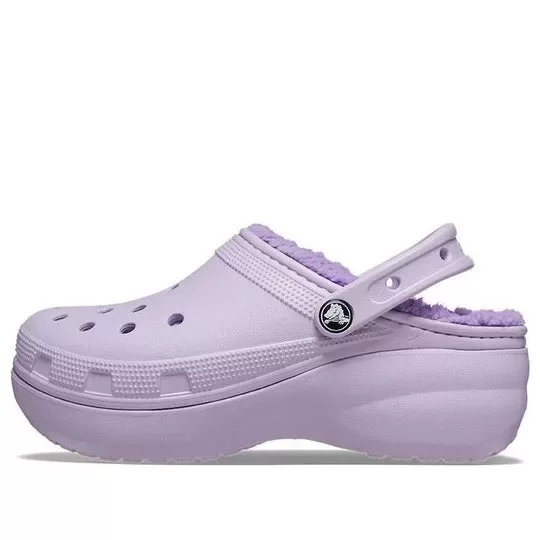 (WMNS) Crocs Classic Tamanco forrado ‘Roxo’