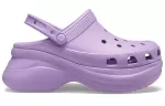 (WMNS) Crocs Classic tamanco Retro Crocs Outdoor Sola Grossa Sports Roxo Sandálias