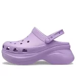 (WMNS) Crocs Classic tamanco Retro Crocs Outdoor Sola Grossa Sports Roxo Sandálias