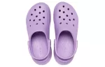 (WMNS) Crocs Classic tamanco Retro Crocs Outdoor Sola Grossa Sports Roxo Sandálias