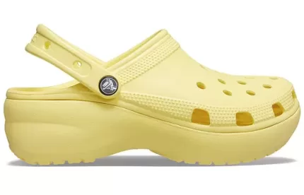 (WMNS) Crocs Classic tamanco Sandálias Esportivas ‘Amarelo’
