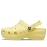(WMNS) Crocs Classic tamanco Sandálias Esportivas ‘Amarelo’