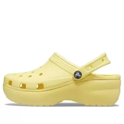 (WMNS) Crocs Classic tamanco Sandálias Esportivas ‘Amarelo’