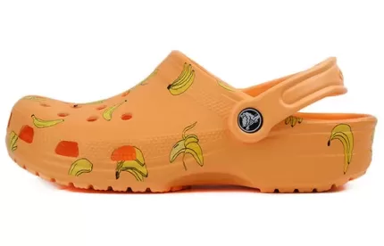 (WMNS) Crocs Classic tamanco Sandálias Esportivas ‘Laranja’