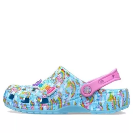 (WMNS) Crocs Classic x Lisa Frank Clogs ‘Unicórnios’